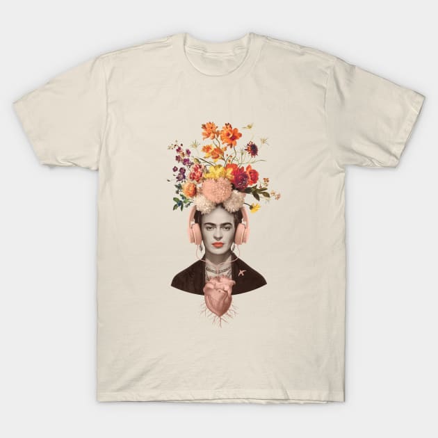 Frida I'm in Love T-Shirt by enkeldika2